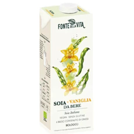 Fonte Della Vita Soia E Vaniglia Da Bere Bio 1 Litro-1