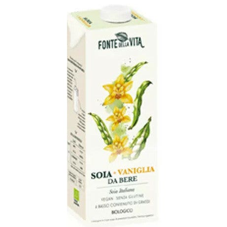 Fonte Della Vita Soia E Vaniglia Da Bere Bio 1 Litro-2