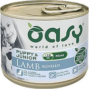 Oasy Wet Dog One Puppy Small/mini Mini Agnello 200 g