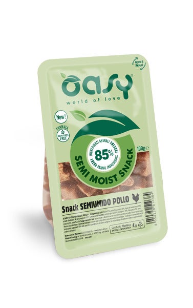 Oasy Snack per Cani Semiumido Pollo 100g-1