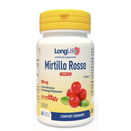 Longlife Mirtillo Rosso Complex 60 Capsule Vegetali-1