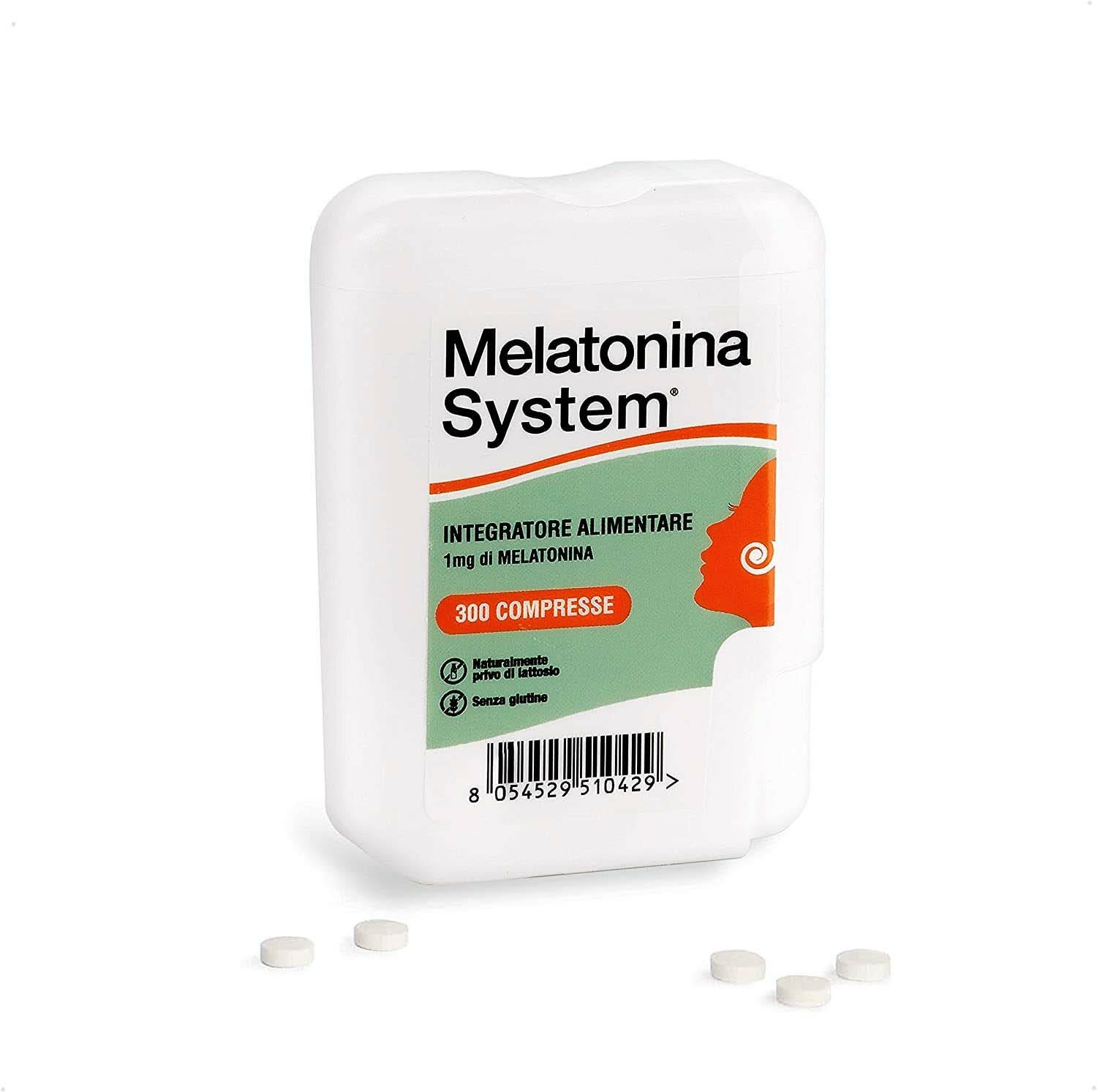 Melatonina System 300 Compresse 1mg-2