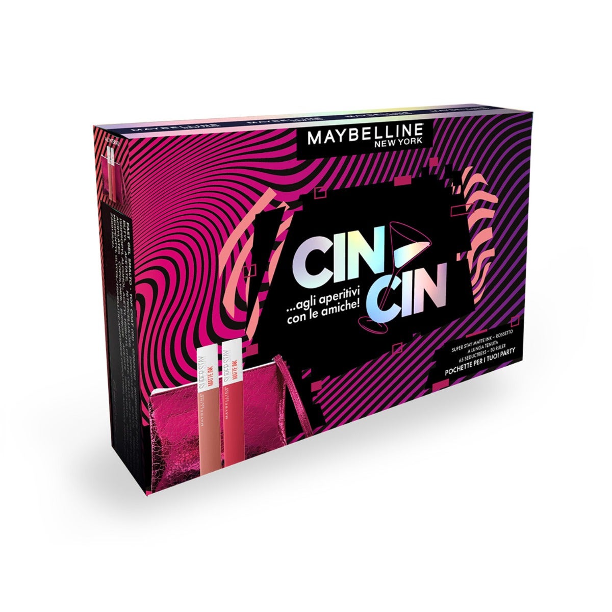 Maybelline New York Coffret Labbra Matte Ink 65 Seductress + 80 Ruler-1