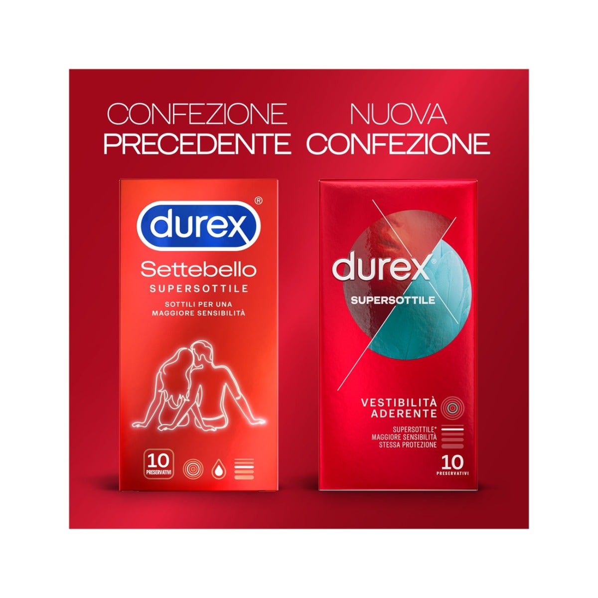 Durex Supersottile Vestibilità Aderente 6 Preservativi-3
