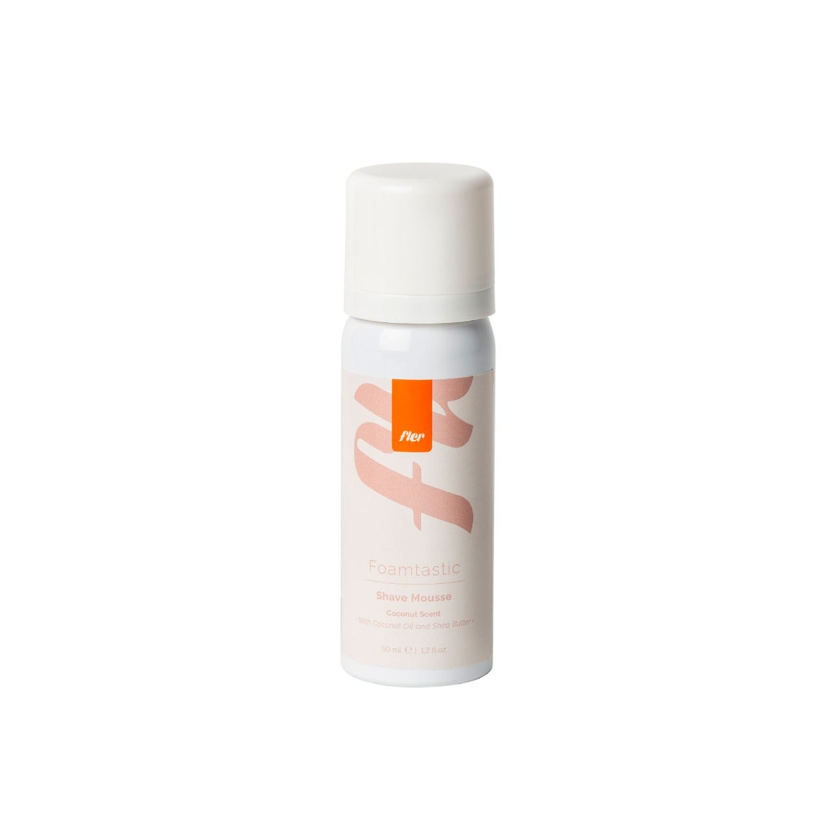 Fler Foamtastic Mousse Depilazione Olio Di Cocco E Burro Di Karité 50ml Travel-5