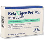 Nbf Lanes Relaxigen Pet Mini Mangime Complementare Cane/Gatto 20 Compresse-3