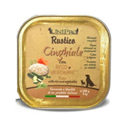 Unipro Rustico Cibo Umido Cinghiale Riso E Verdure Per Cani Vaschetta 100g-1