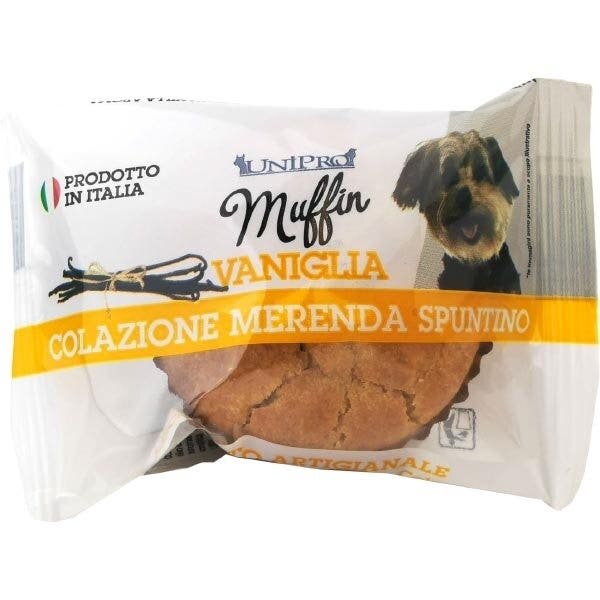 Unipro Muffin alla Vaniglia Alimento Complementare Per Cani 30g-1