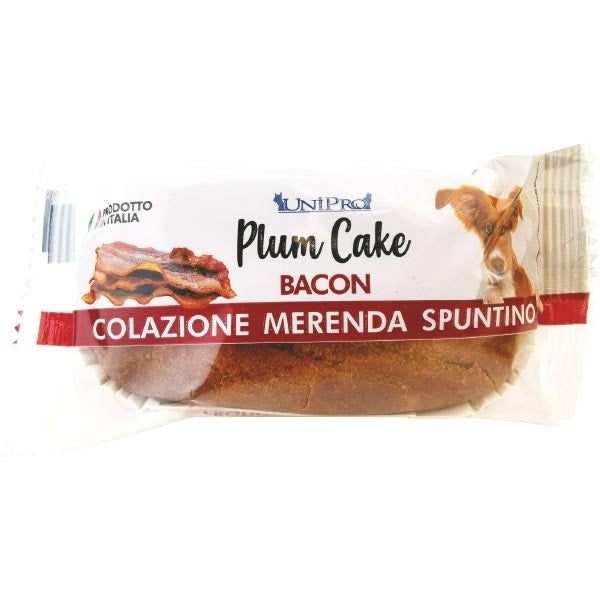 Unipro Plum Cake Al Bacon Alimento Complementare Per Cani 50g-1
