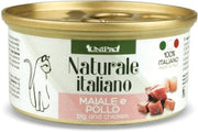 Unipro Naturale Italiano Cibo Umido Maiale E Pollo Per Gatti Adulti Scatoletta 85g-1