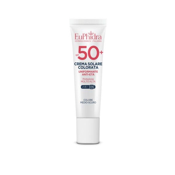 Euphidra Kaleido Crema Solare Viso Colorata Medio-Scuro 30ml SPF50+-1