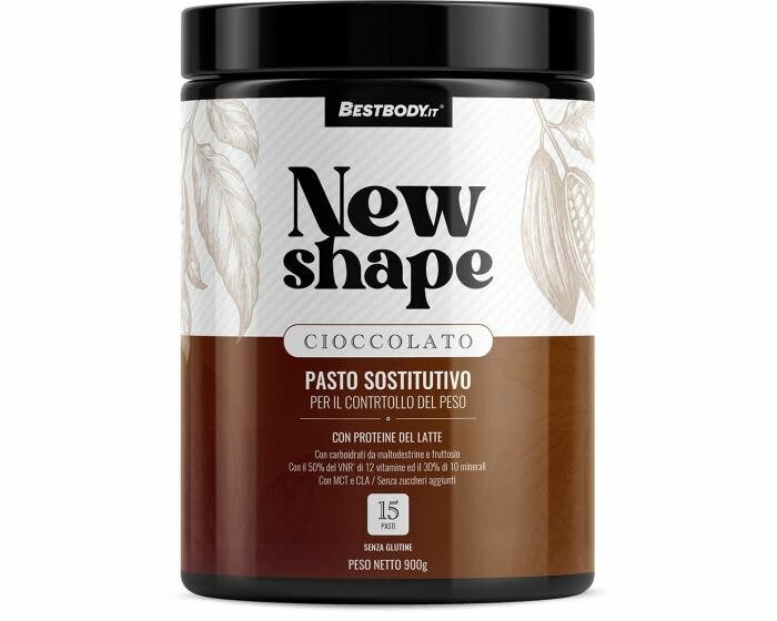 Bestbody New Shape Pasto Sostitutivo 900g Gusto Cioccolato-1