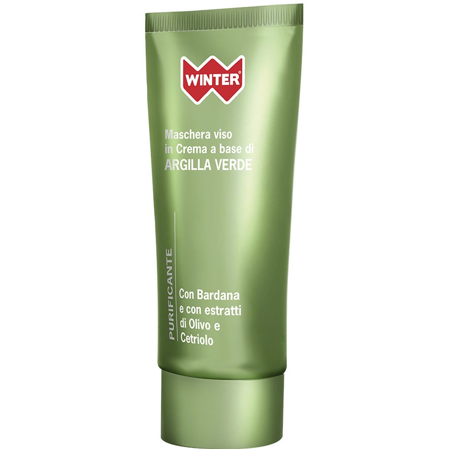 Winter Maschera Viso In Crema Purificante Argilla Verde 50ml-3