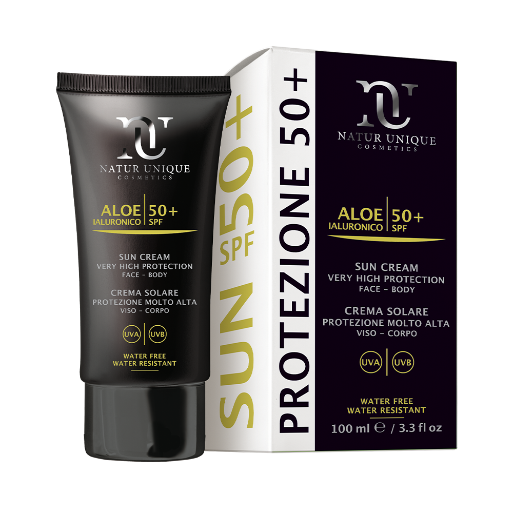 Natur Unique Crema Solare Protettiva SPF 50+ Viso E Corpo 100ml-1