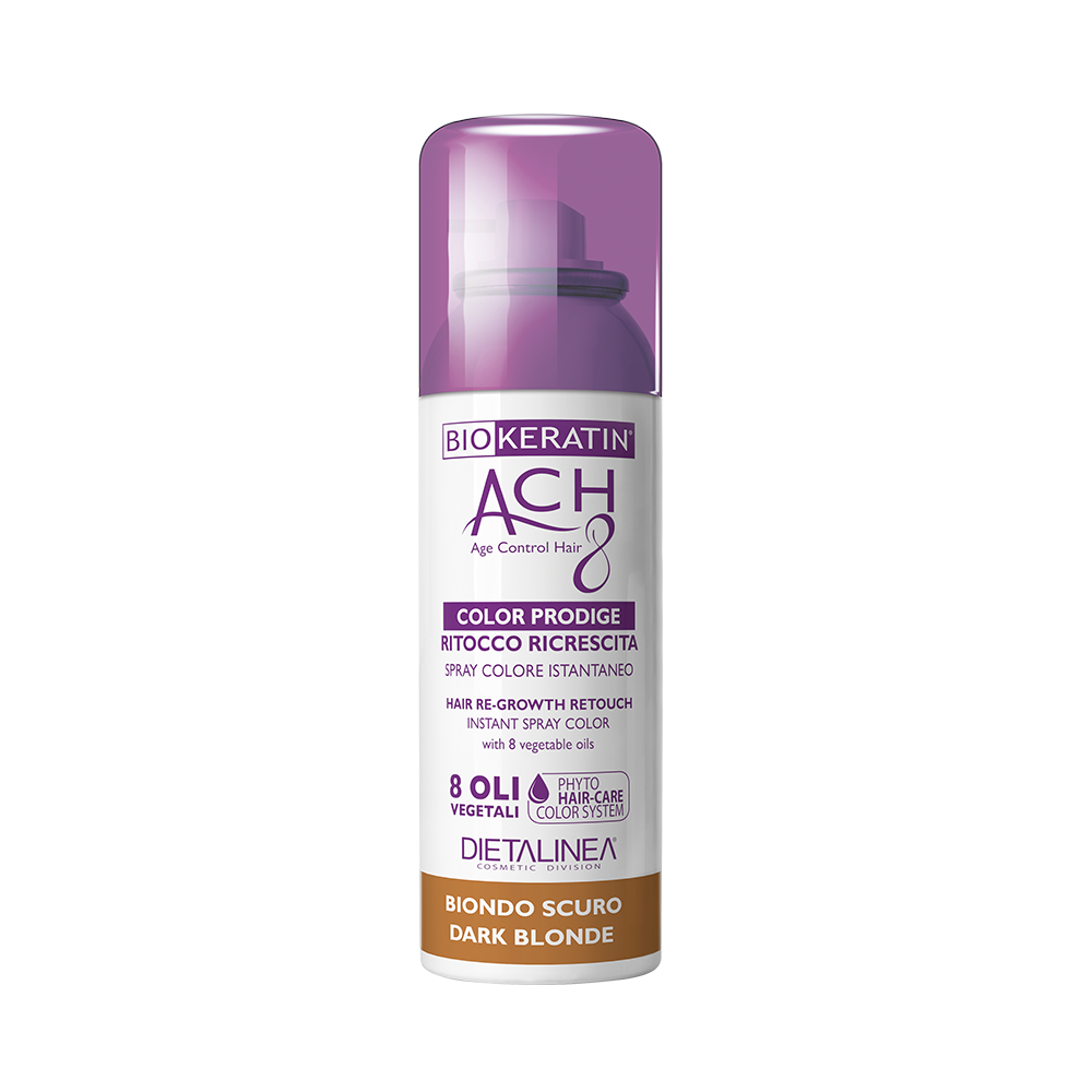 Biokeratin Ach8 Ritocco Ricrescita Spray Biondo Scuro 75ml-2