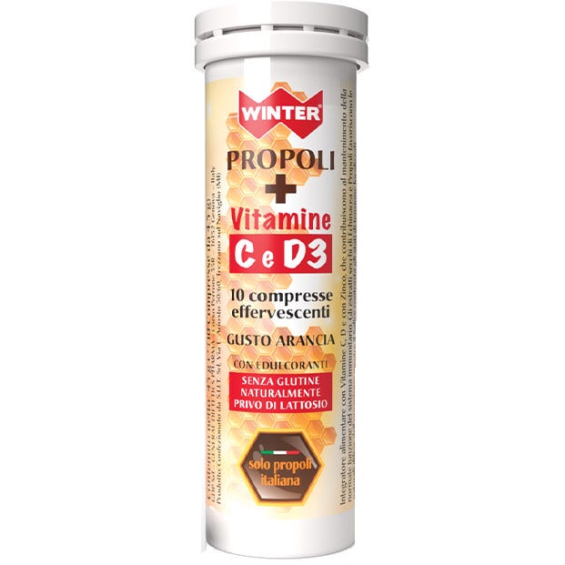 Winter Propoli + Vitamina C/D3 10 Compresse-1