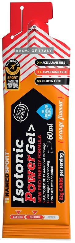 Named Sport Isotonic Power Gel Arancia 60ml-1