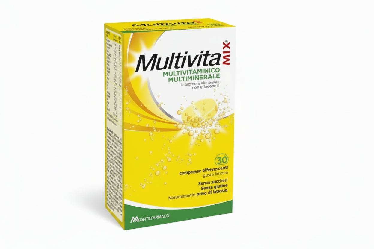 Multivitamix Multivitaminico Multiminerale 30 Compresse Effervescenti