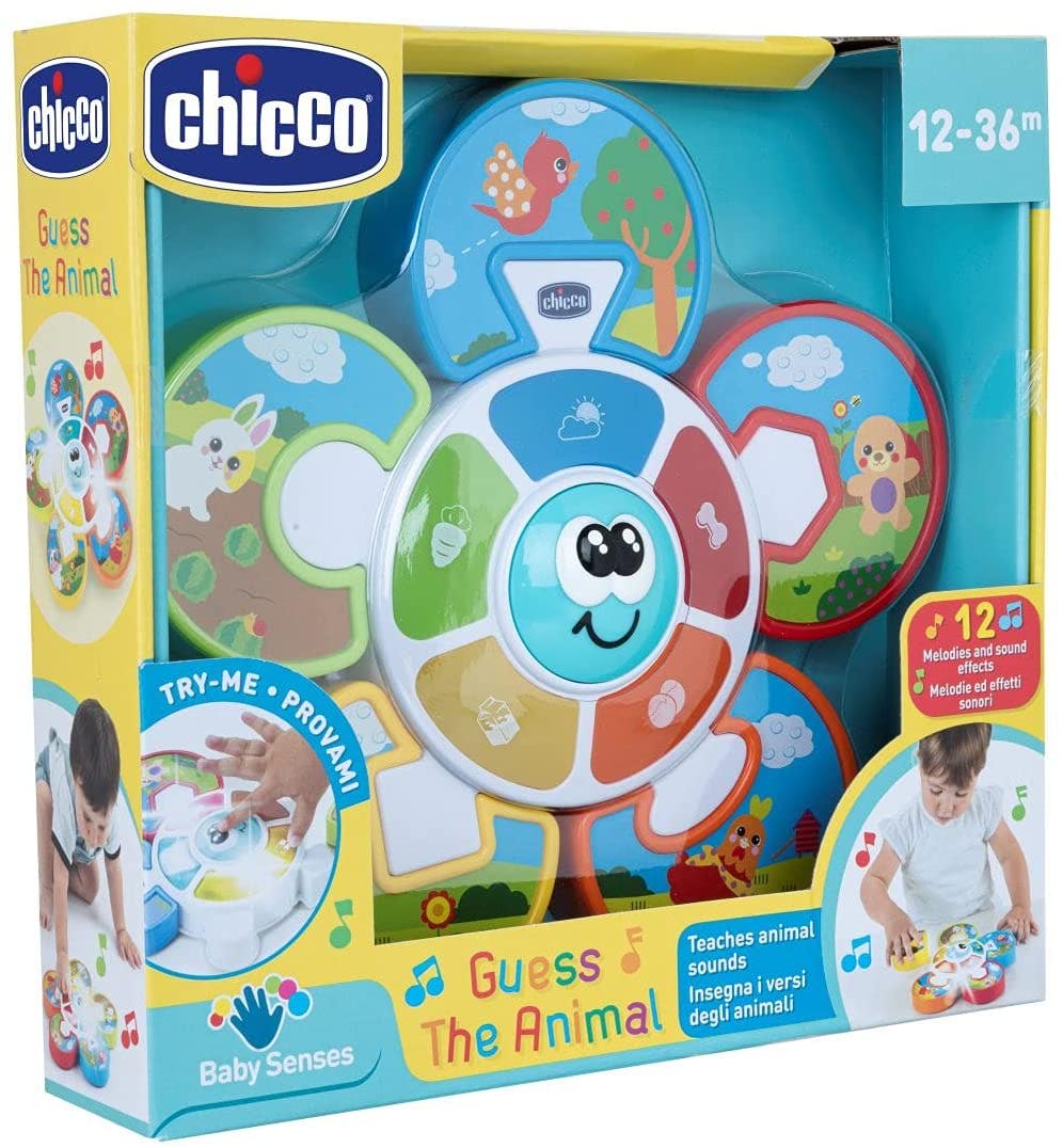 Chicco Gioco Centro Attività Indovina L' Animale 1 Pezzo-6