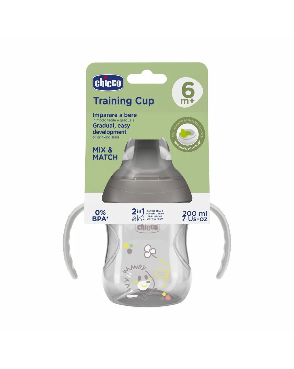 Chicco Tazza Training Colore Grigia 6m+