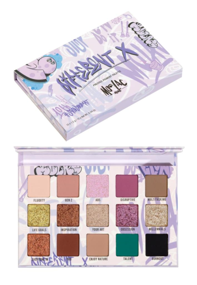 DIFFERENT X - Palette di pigmenti pressati