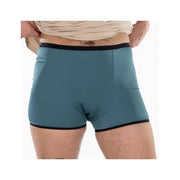 Fluyda Boxer Linea Basic Mutandina Assorbente Bianco/Petrolio Taglia M-1