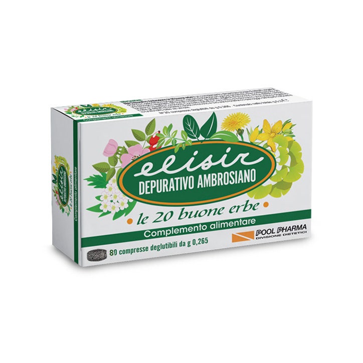 Elisir Depurativo Ambrosiano 80 Compresse  - 2