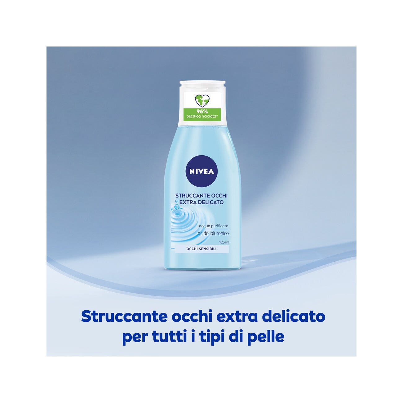 Nivea Struccante Occhi Delicato Struccante con Acqua Purificata Per Occhi Sensibili 125ml-3