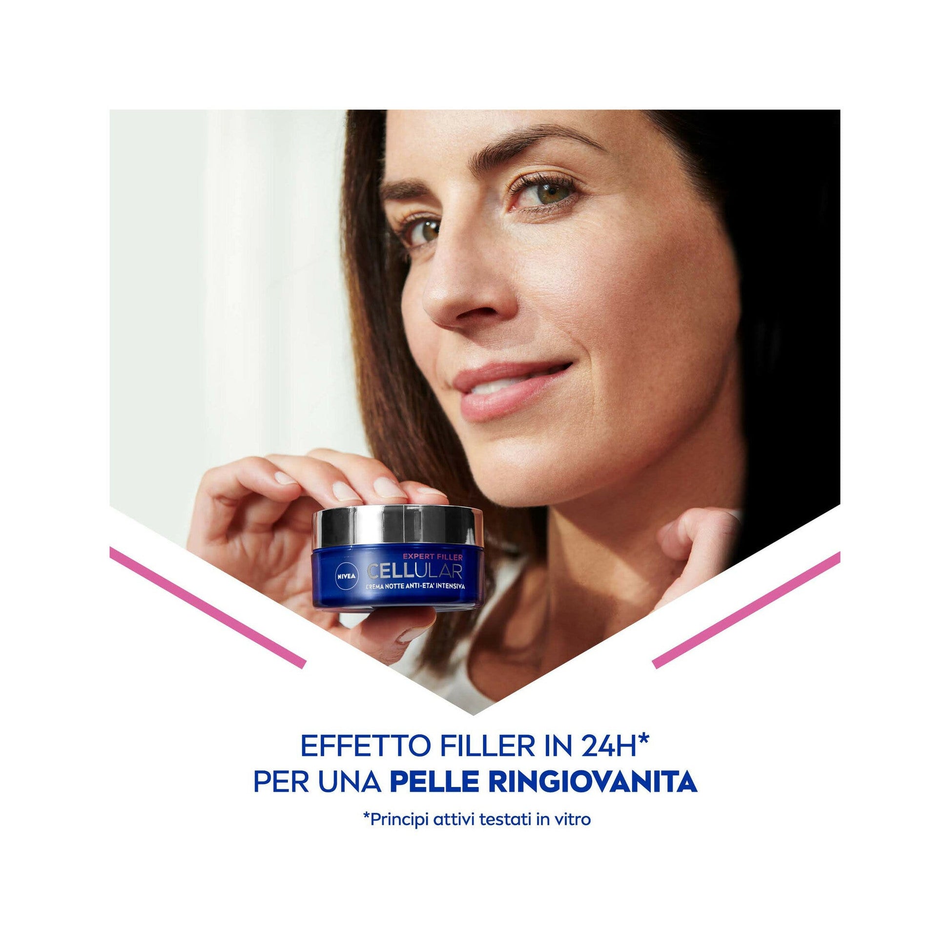 Nivea Cellular Expert Filler Crema Viso Notte Anti-età Intensiva Fp15 50ml Antirughe Rassodante-9