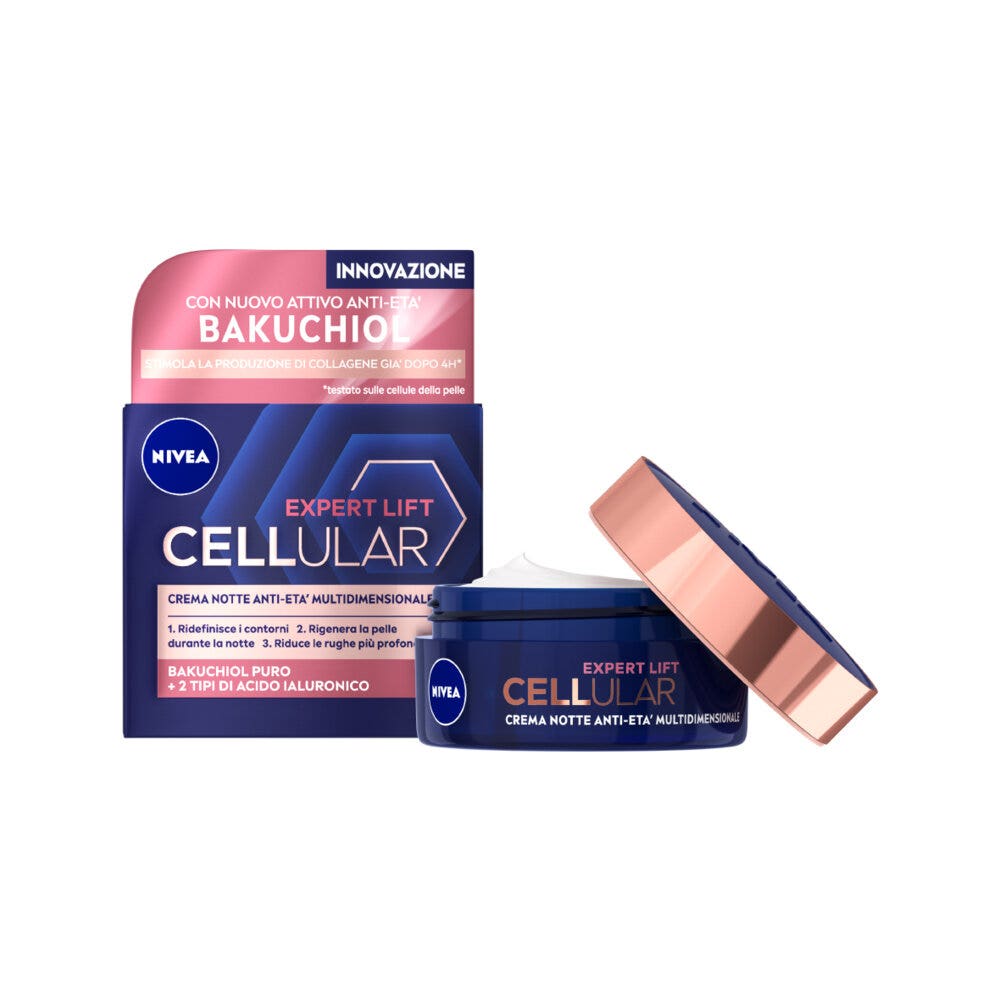 Nivea Cellular Expert Lift Crema Notte Anti-Età Multidimensionale 50ml-16