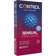 Control Sensual Xtra Dots 6 Preservativi-1