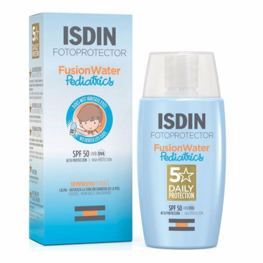 Isdin Fotoprotector Fusion Water Pediatrics Fotoprotettore Viso Bambini 50ml SPF50-3