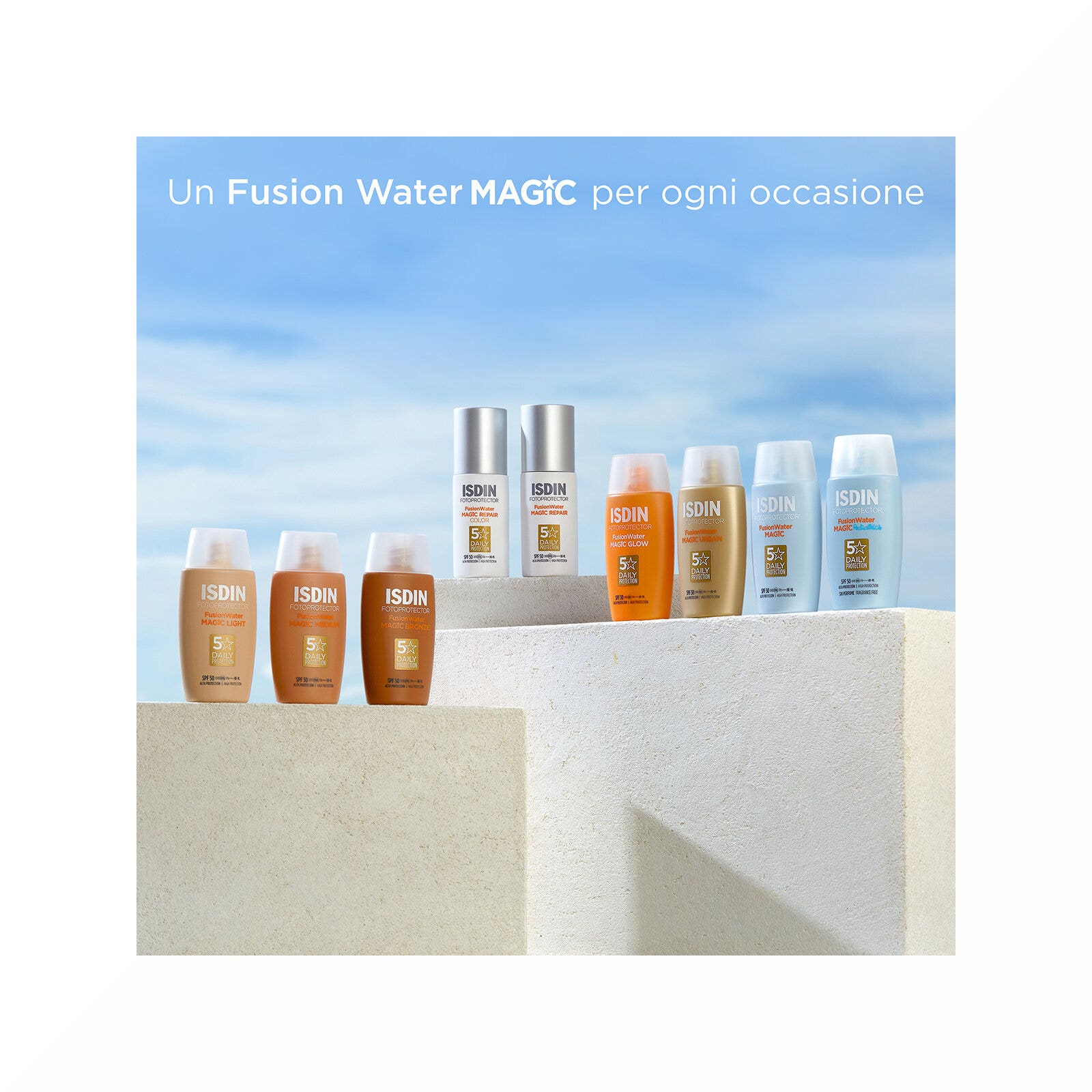 Isdin Fotoprotector Fusion Water Magic Glow 50ml SPF30-4