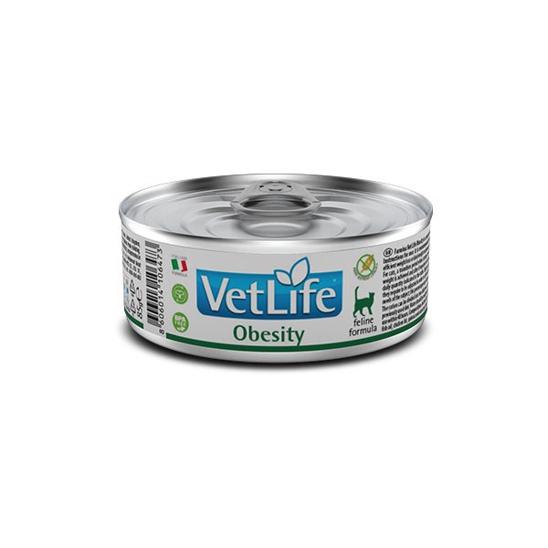 Farmina Vet Life Obesity Cibo Umido Per Gatti Lattina 85g-1