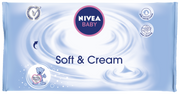 Nivea Baby Salviette Soft & Cream 63 Pezzi  - 1