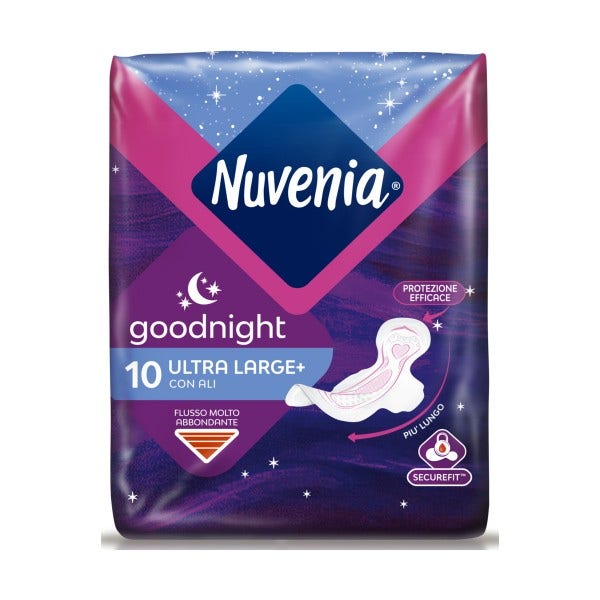 Nuvenia Ultra Notte Con Ali 10 Pezzi  - 1