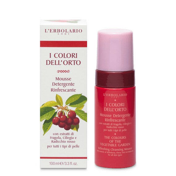L'Erbolario I Colori Dell'Orto Mousse Detergente Rinfrescante 100ml-2