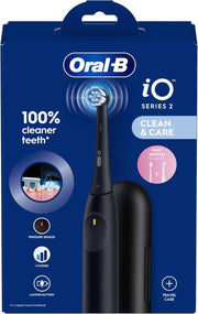 Oralb Power Spazzolino Elettrico Io2 Series Night Black + Travel Case-1
