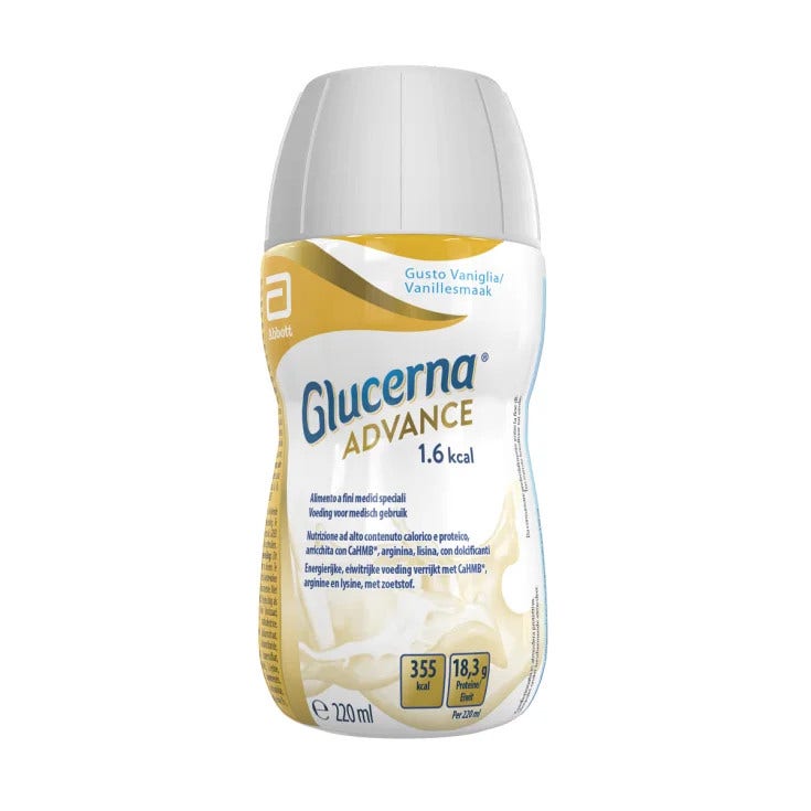 Glucerna Advance 1,6kcal Gusto Vaniglia 220ml-1