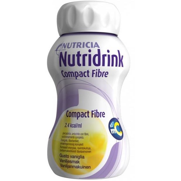 Nutridrink Compact Fibre Vaniglia 125ml 4 Pezzi  - 2
