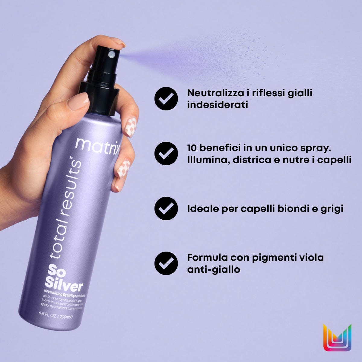 Matrix So SIlver Total Results 200ml