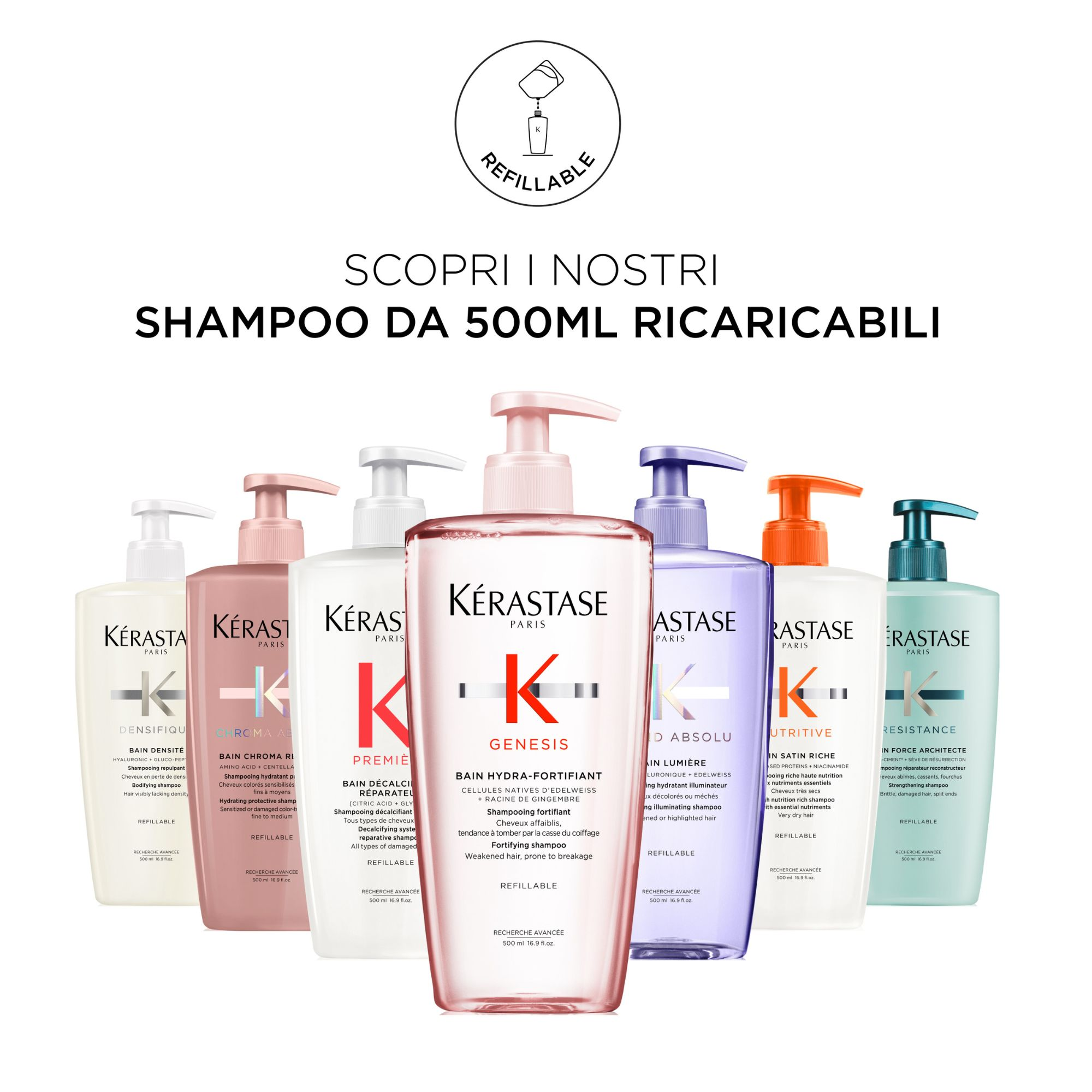 Kérastase Densifique Bain Densité Ricaricabile