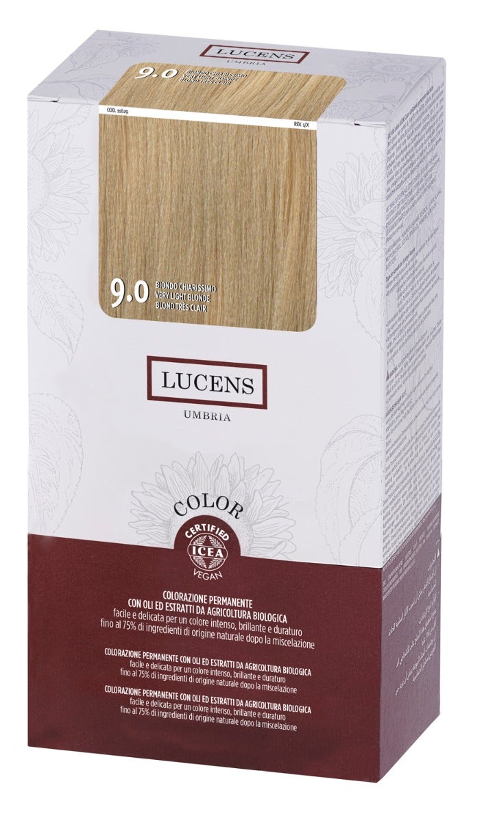 Lucens Umbria Tinta Colorata 9.0 Biondo Chiarissimo 135ml-1