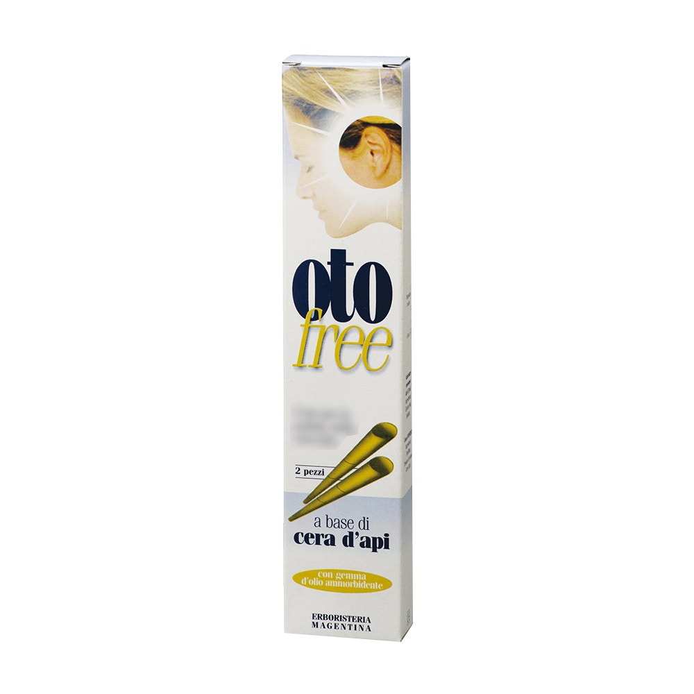 Otofree Coni Pulizia Orecchie Con Cera D'Api 2 Pezzi-2