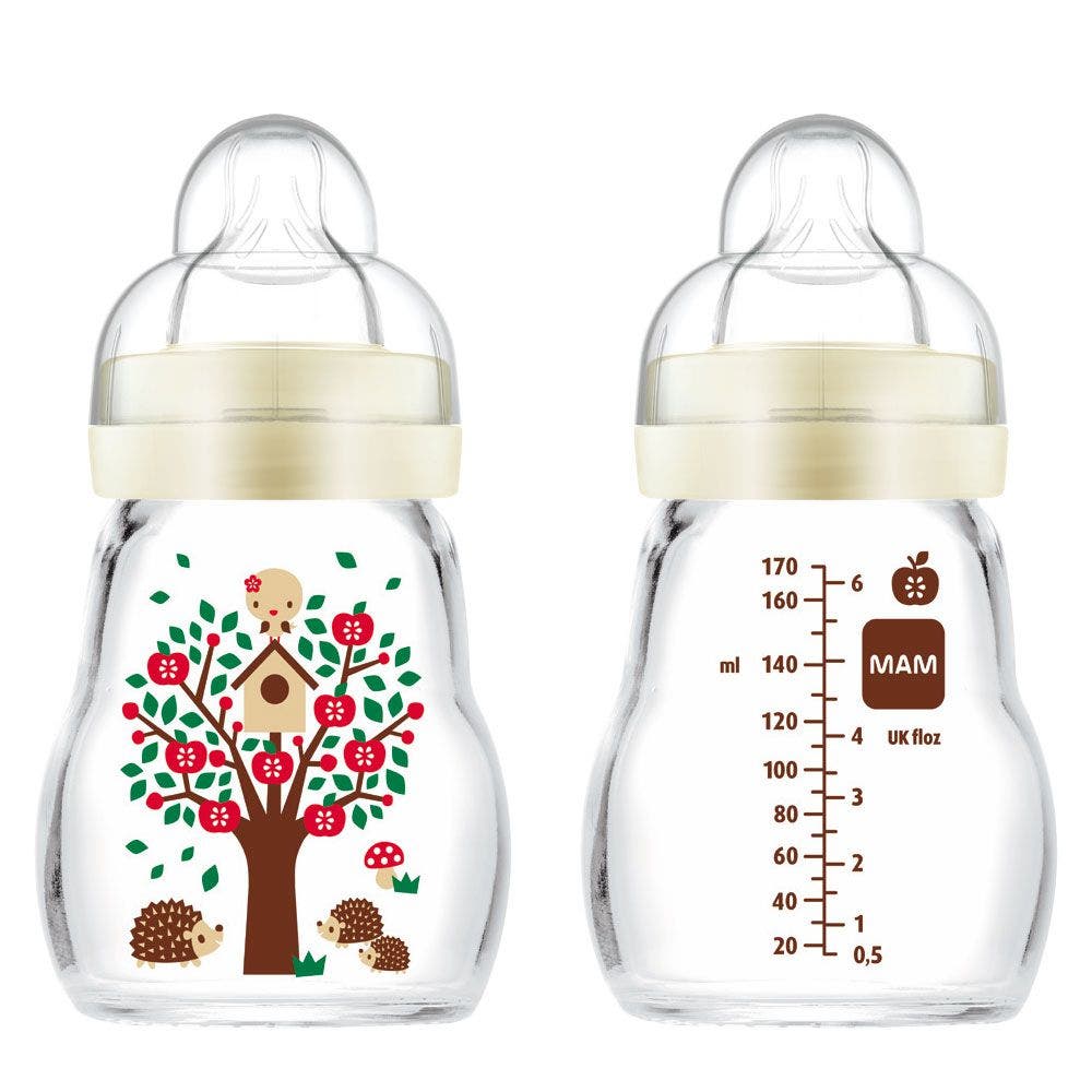 Mam Feel Good Biberon Vetro 170ml 1 Pezzo-2
