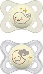 Mam Night Succhietto 2-6 Mesi Silicone Doppio Neutro-2