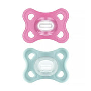 Mam Comfort Succhietti In Silicone Femmina 3-12 Mesi 2 Pezzi-1