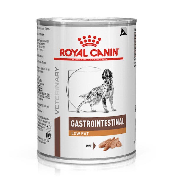 Royal Canin Veterinary Diet Gastrointestinal Low Fat Cibo Umido Per Cani Lattina 420g-1