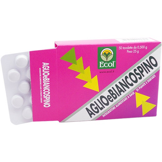 Ecol Aglio/Biancospino 50 Tavolette -2
