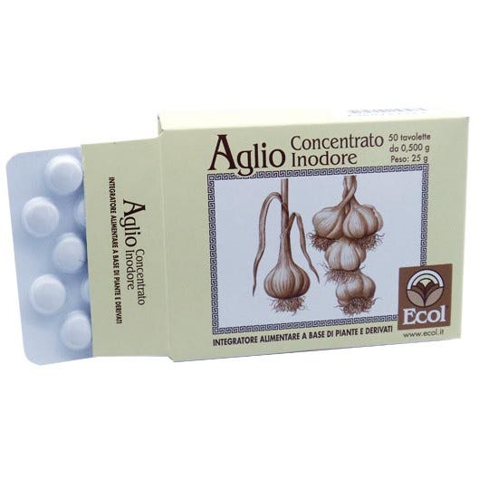 Ecol Aglio Concentrato Inodore 50 Tavolette 0.5g -1